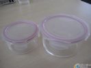 Heat-Resistant Glass Round Storage Containers